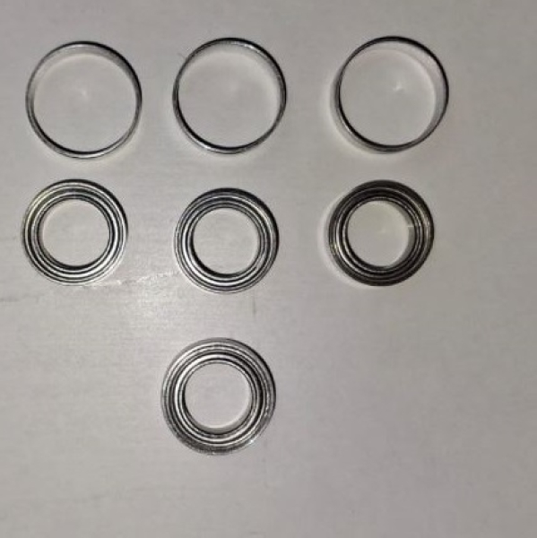 014-6045 Kugellager 8x12(13)x3,5mm ZZ 4Stück